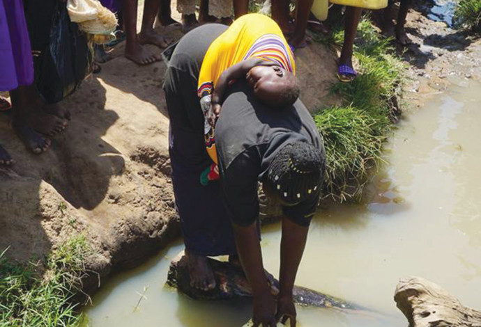 משבר המים בבוומבה, אוגנדה (צילום:  יח"צ)