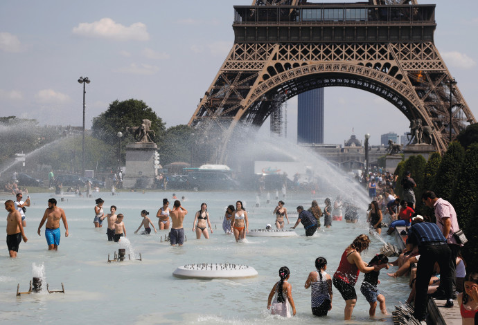 גל חום בפריז (צילום:  רויטרס)