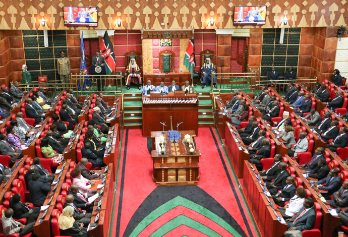 דיון של הפרלמנט בקניה (צילום:  רויטרס)