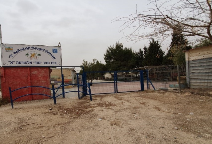 בית הספר באלפורעה, מועצה אזורית אל קסום (צילום:  מתן דוד לוי)