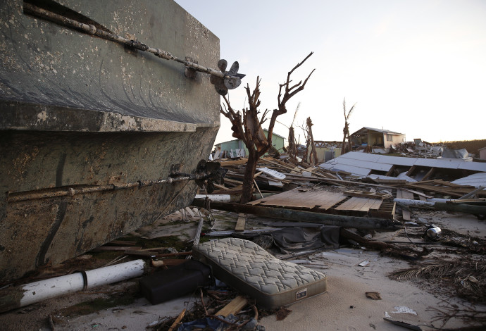 נזקי ההוריקן דוריאן  (צילום:  Getty images)