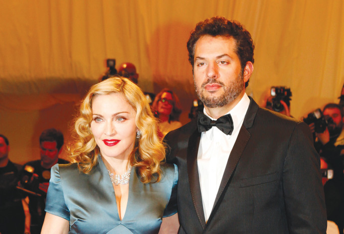  גיא עוזרי, מדונה (צילום: רויטרס)