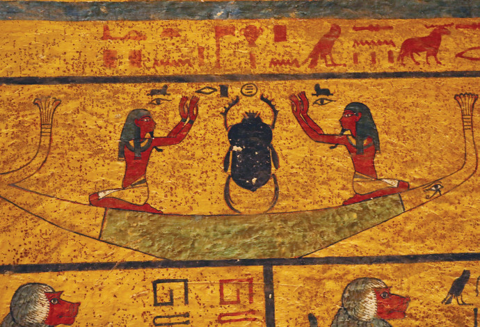ציורי קיר מצרים העתיקה (צילום:  רויטרס)