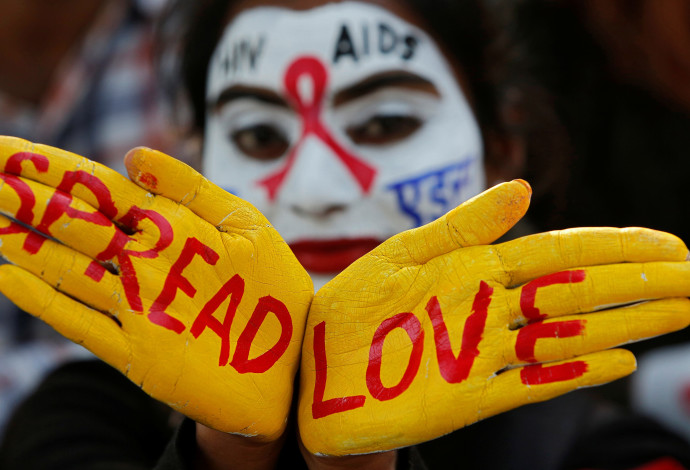 יום האיידס הבינלאומי (צילום:  רויטרס אג'י ורמה)