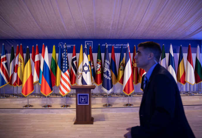 בית הנשיא נערך לפורום השואה הבינ"ל (צילום:  הדס פרוש, פלאש 90)