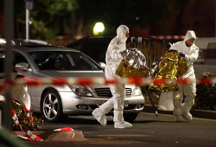 אירוע ירי בגרמניה (צילום:  REUTERS/Kai Pfaffenbach)