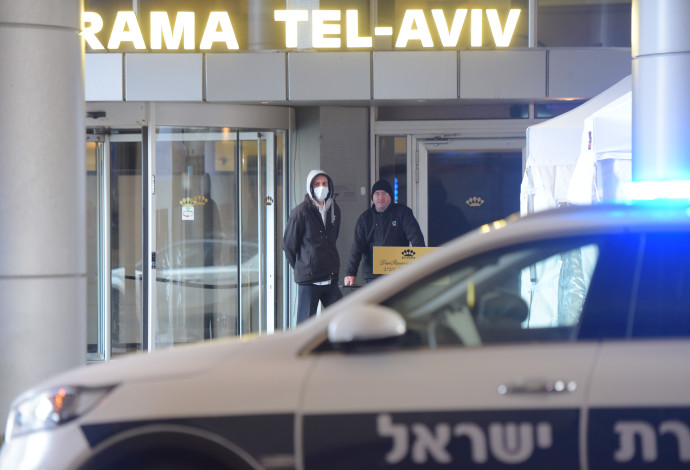 קורונה: מלון דן פנורמה בתל אביב נערך לקליטת חולים (צילום:  אבשלום ששוני)