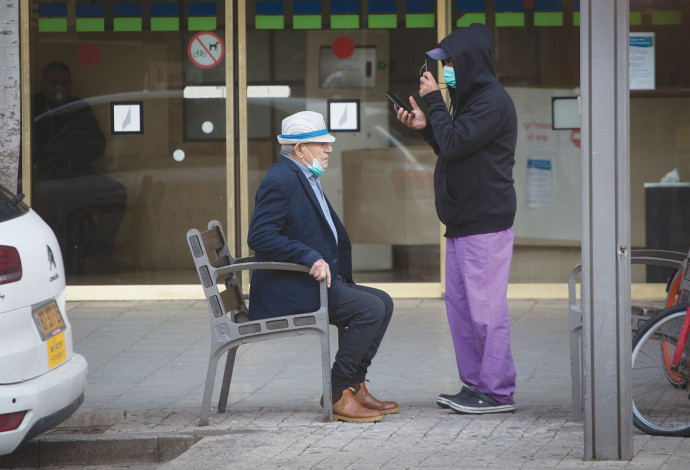 תל אביב בימי קורונה (צילום:  מרים אלסטר, פלאש 90)