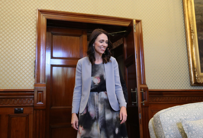 ראש ממשלת ניו זילנד ג'סינדה ארדרן (צילום:  Loren Elliott, Reuters)