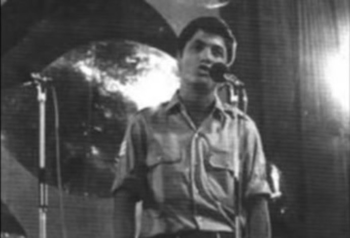 שלמה ארצי, פסטיבל הזמר 1970 (צילום:  צילום מסך, הערוץ הראשון)
