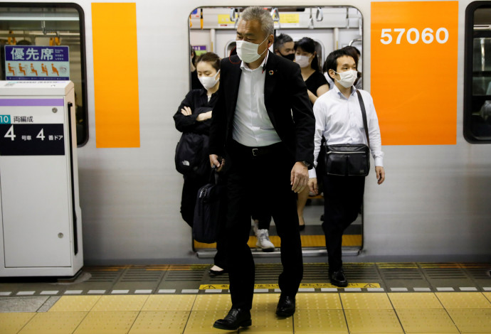 קורונה ביפן   (צילום:  REUTERS/Kim Kyung-Hoon)