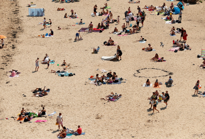 חוף ים בבריטניה - אילוסטרציה (צילום:  REUTERS/Lee Smith)