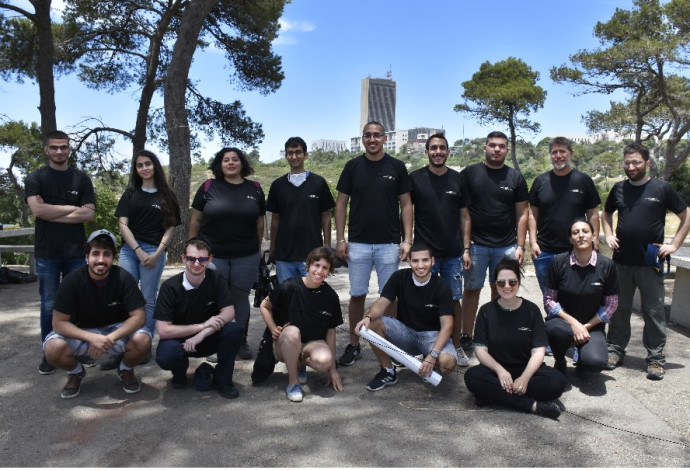 הסטודנטים של מרכז החדשנות באוניברסיטת חיפה (צילום:  אוניברסיטת חיפה)