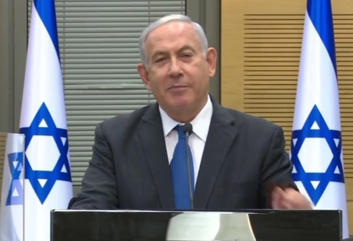 הצהרת נתניהו (צילום:  צילום מסך)