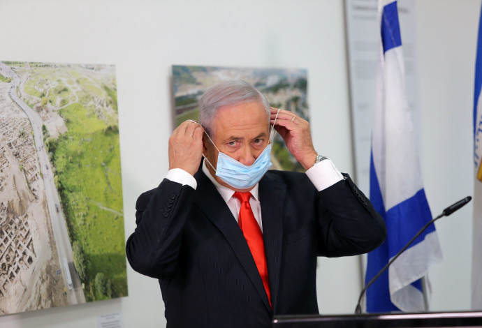 ראש הממשלה בנימין נתניהו (צילום:  Alex Kolomoisky/Pool via REUTERS)