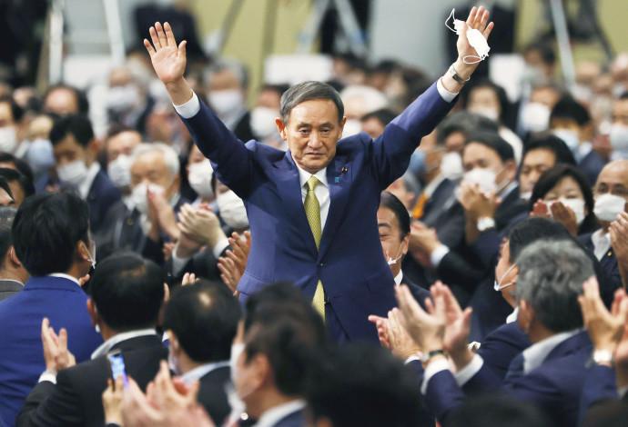 יושיהידה סוגה, המועמד לראשות ממשלת יפן (צילום:  רויטרס)