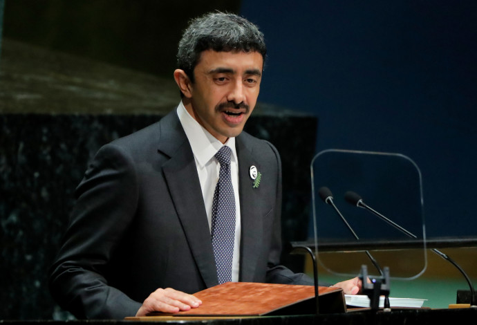 שר החוץ של איחוד האמירויות - עבדאללה בן זאיד (צילום:  Reuters/BRENDAN MCDERMID)