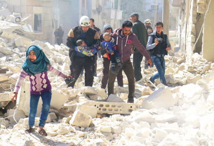 מלחמת האזרחים בסוריה (צילום:  רויטרס)