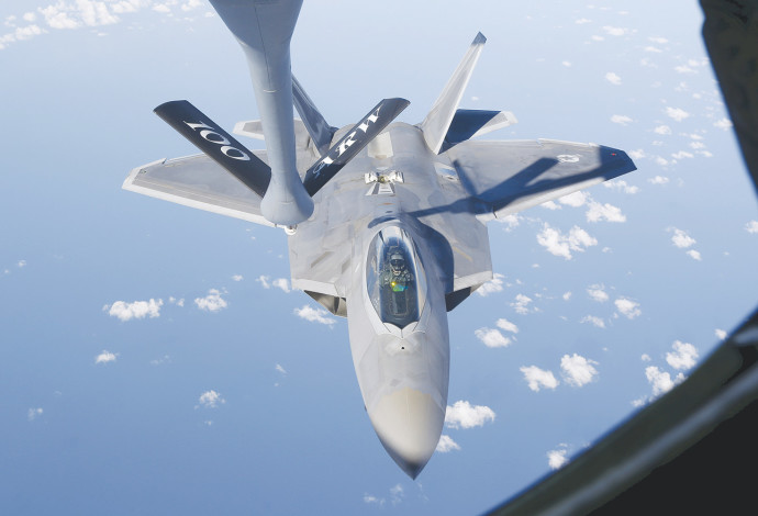 מטוס F-22 (צילום:  רויטרס)