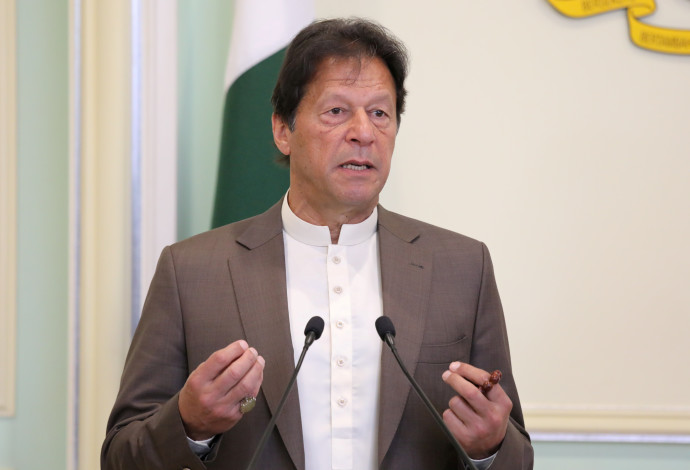 ראש ממשלת פקיסטן, אמראן חאן (צילום:  Reuters/LIM HUEY TENG)
