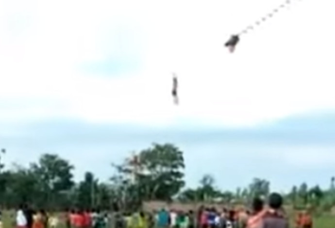 בן 12 הסתבך בעפיפון שלו והתרסק מגובה של 30 מטרים (צילום:  צילום מסך פייסבוק)