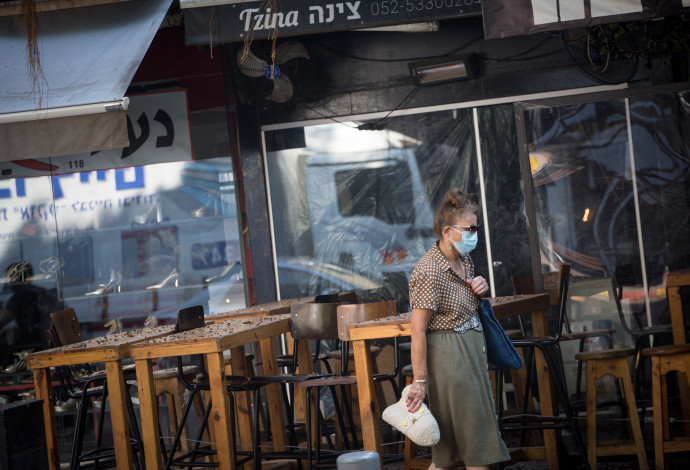 עסקים סגורים בתל אביב (צילום:  מרים אלסטר, פלאש 90)