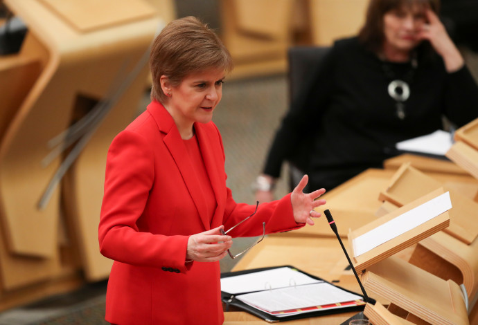 ניקלה סטרג'ן, ראשת ממשלת סקוטלנד (צילום:  רויטרס)