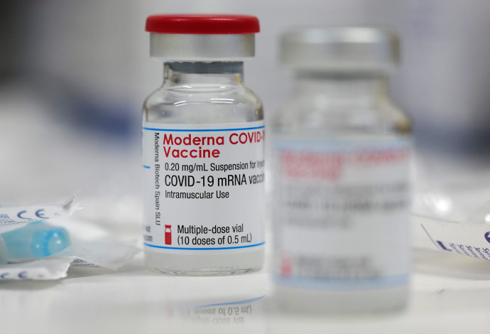 החיסון של מודרנה לקורונה (צילום:  REUTERS/Kai Pfaffenbach)