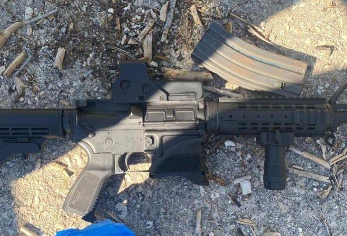 נשק מסוג M-16 (ארכיון), צילום:  דוברות המשטרה 