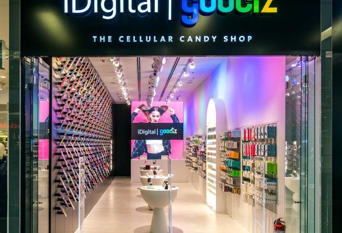 חנות של רשת iDigital Goodiz (צילום:  תמיר רוגובסקי)