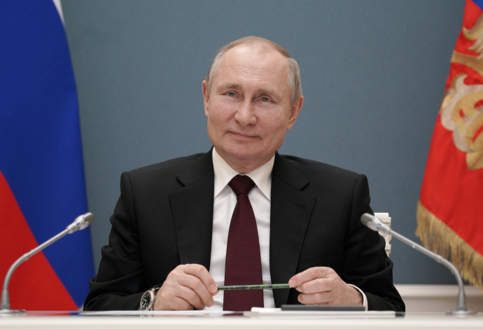 ולדימיר פוטין (צילום:  Sputnik/Alexei Druzhinin/Kremlin via REUTERS)