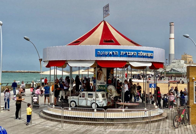 שבת שמשית בתל אביב (צילום:  אבשלום ששוני)