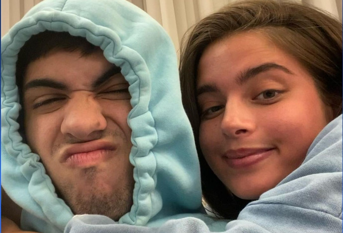 נועה קירל, יהונתן מרגי (צילום: צילום מסך אינסטגרם)