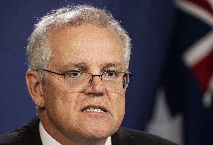 סקוט מוריסון, ראש ממשלת אוסטרליה (צילום:  Jenny Evans/Getty Images)