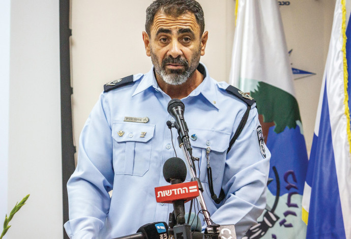 מפקד מחוז צפון במשטרה, שמעון לביא (צילום:  פלאש 90)