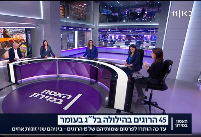 פאנל חדשות כאן 11