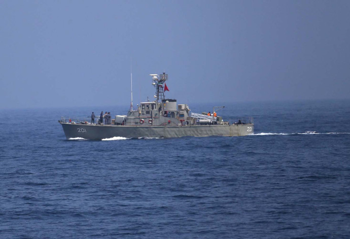 ספינה של חיל הים האיראני, ארכיון (צילום:  /Iranian Army office/AFP via Getty Images)