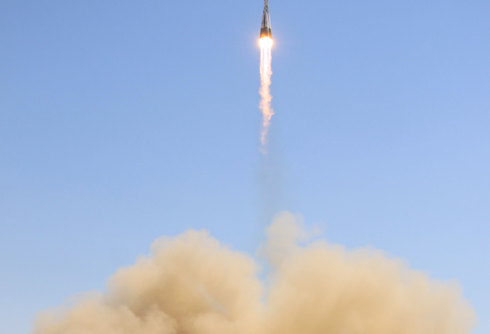 שיגור הלווין הרוסי קאנופוס-וי, ארכיון (צילום:  ALEXANDER NEMENOV/AFP/GettyImages)