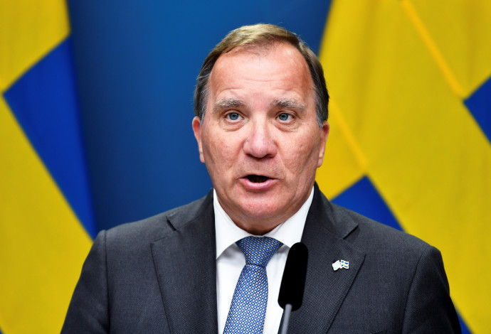 ראש ממשלת שבדיה סטפן לפבן  (צילום:  Andres Wiklund via REUTERS)