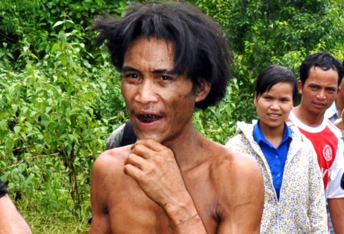 "טרזן האנושי", האיש שחי ביערות בוויאטנם ולא ידע מהן נשים (צילום:  AFP/AFP via Getty Images)