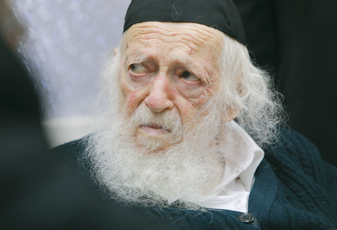 הרב קנייבסקי (צילום:  יעקב נחומי, פלאש 90)