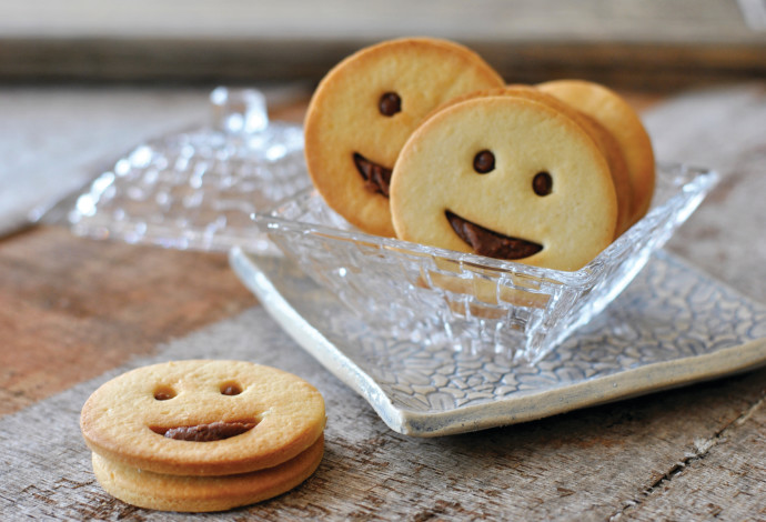 עוגיות חיוכים (צילום:  פסקל פרץ-רובין)