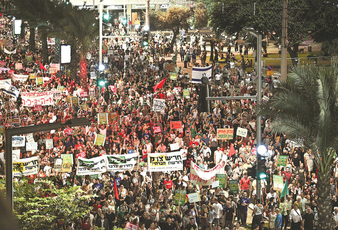 הפגנת המיליון של מחאת 2011 (צילום:  אריק סולטן)