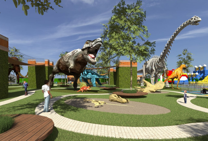 פארק הדינוזאורים (צילום:  באדיבות EGOEAST הפקות)