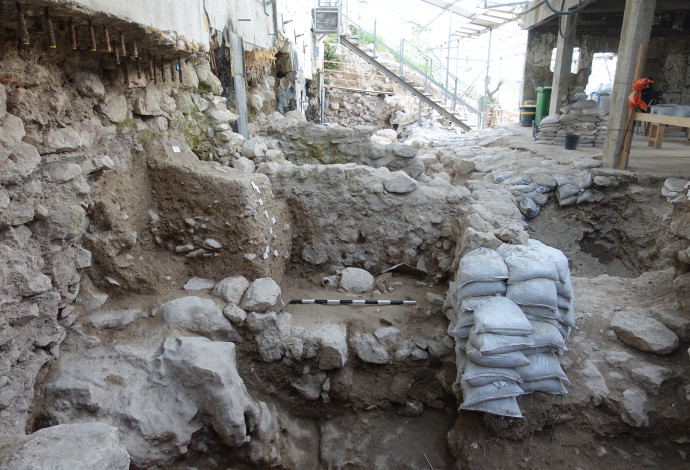 שטח החפירה בעיר דוד (צילום:  אורטל כלף, רשות העתיקות)