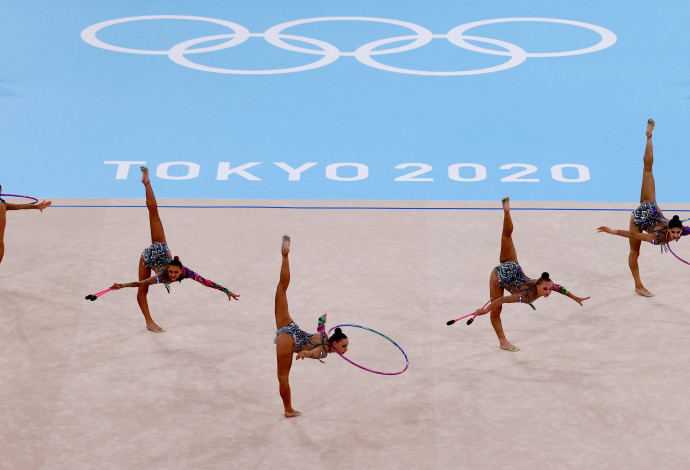 נבחרת ההתעמלות האומנותית, טוקיו 2020 (צילום:  REUTERS/Lindsey Wasson)