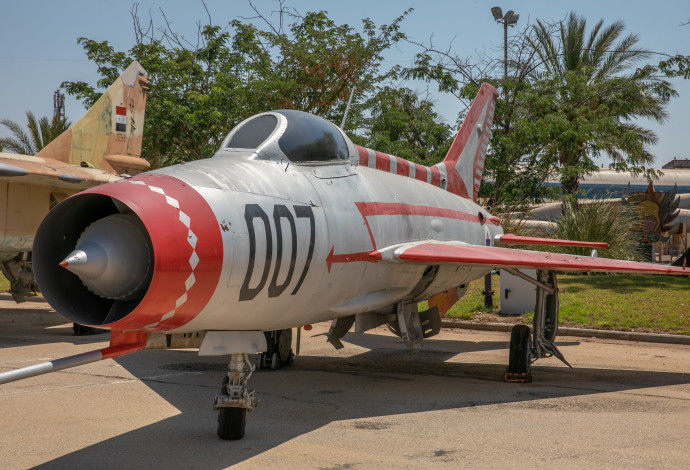 המיג העיראקי, מוזיאון חיל האוויר (צילום:  יוסי אלוני)