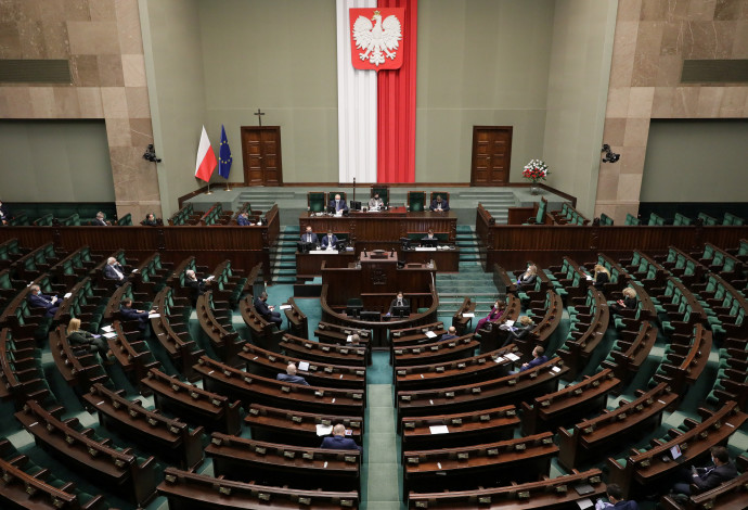 הפרלמנט הפולני, הפרלמנט בפולין (צילום:  רויטרס)