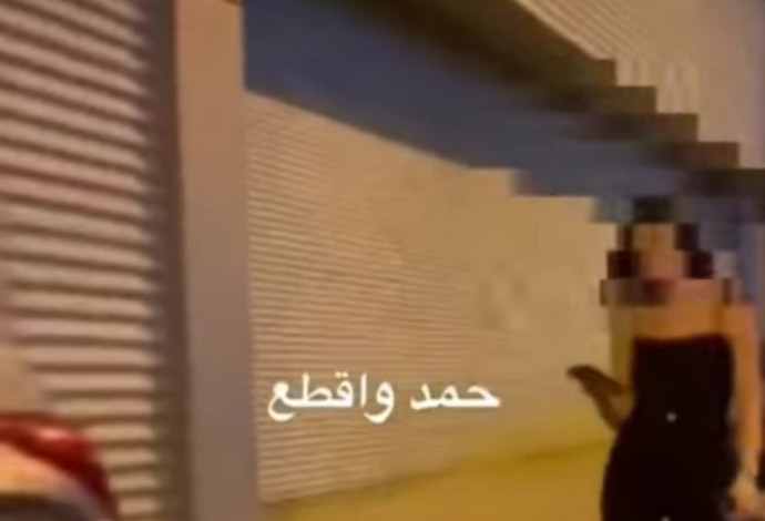 הסרטון שהוביל למעצר (צילום:  צילום מסך: מתוך רשתות חברתיות)