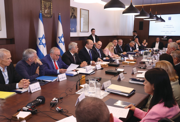 ישיבת ממשלת ישראל ה-36 (צילום:  עמית שאבי, פול)